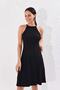 Women's Black Off-the-Shoulders Camisole Dress Yİ1819 - 3