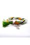 Women's Green Orange Handmade Tasseled Sand Bead Bracelet - 2