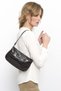 Brown Women's Crocodile Pattern Baguette Shoulder Bag 10YV2018 - 2