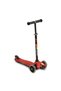 Graffiti Pattern, 4 Wheels LED Lighted Children's Scooter Red
