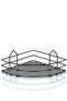 Bathroom Corner Shelf Matte Black Bk001 - 2