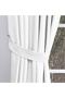 Background Curtain White 1-2 Sparse Pleat