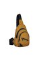 Mustard Yellow Strong Canvas Crossbody Chest and Backpack, Body Bag