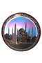 Obelisk Patterned Copper Night Lamp