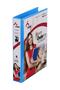 Pvc A4 Firm Folder (مجلد العرض) - 2 سم - أزرق مع آلية ثنائية الأبعاد