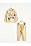 Mickey Mouse Baby Boy Beige G3X Top-Bottom Set