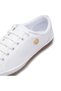 White Women's Genuine Leather Casual Sneaker Shoes V6 - 7