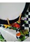 Placemat Set (dama Makkenzie Pumpkin Patterned Tasseled Runner 4 Black Tableware - 5