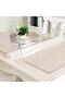 مفرش طاولة شفاف PVC مقاس 1.7 ملم مقاس 60x100 سم - 2