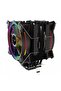 Gametech Freezer Pro HD120 - 2x ضوء RGB، 6x برج نحاسي، مروحة معالج - 3