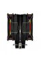 Gametech Freezer Pro HD120 - 2x ضوء RGB، 6x برج نحاسي، مروحة معالج - 4
