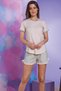 Women's Pink Shorts Set