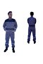 Work Overalls Length Overalls Seasonal Gray Navy Blue - 5