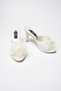 Rose Accessory Platform Pompom Slippers 190 - 2