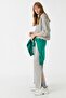Wide Leg Slit Detailed Trousers