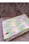 Puffy Hand Knitted Baby Blanket 90 X 90 - 3