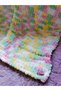 Puffy Hand Knitted Baby Blanket 90 X 90 - 5