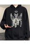 Niiss Boutique Gothic Harajuku Skeleton Unisex Hoodie