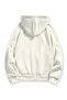 Ekru Kapüşonlu Sweatshirt - 3