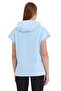 Women's Hooded Sleeveless Sweatshirt - 7