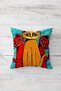 Cat Set Cute Cats Hidden Zippered Throw Pillow Cover Seat Pillow Cover Set (4pcs) - 2