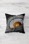 Galaxy Space Patterned 4-Piece Throw Pillow Cover Set - Hidden Zipper - 2