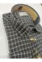Güncüoğlu 100% Wool Long Sleeve Classic Winter Men's Shirt with Pockets - 5