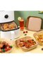 New - Large Size / Airfryer Fryer Baking Paper 50 Pieces - 20 Cm Base / 4.5 Cm Height - Female Entrepreneur - 3