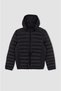 Slim Fit Hooded Water-Repellent Thermally Insulated Puffer Coat - 5