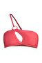 Kırmızı Tek Omuz Cut Out Detaylı Bikini Üstü TBESS23BU00135 - 7