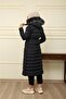 Women's Long Filled Inflatable Sports Jacket - 5
