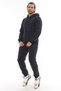 Kangaroo Pocket Hooded Cotton 3 Thread Winter Sweat Suit - 4