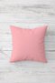 Rose Bouquet Patterned and Plain Throw Pillow with Hidden Zipper Throw Pillow Cover Seat Pillow Cover Set (4pcs) - 3