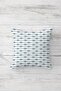 Zigzag Striped Geometric Concealed Zippered Throw Pillow Cover Seat Pillow Cover Set(4pcs) - 3