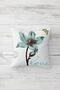 Peace Love Hope Conqueror Flowers Concealed Zippered Throw Pillow Cover Seat Pillow Case Set (4pcs) - 4