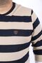 Men's Large Size T-Shirt Striped 22145-548 - 3