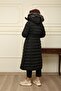 Women's Long Filled Inflatable Sports Jacket - 5