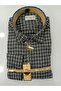 Güncüoğlu 100% Wool Long Sleeve Classic Winter Men's Shirt with Pockets