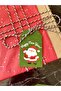 New Year's Hole Sticker 4.5X7 cm 20 Pieces Mixed Package Double Direction Embossing Detail New Year's Sticker - 4
