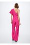 Asymmetric Long Jumpsuit - 4