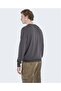 Men's Knitted Roundneck C.W.Wool Sweater - 2