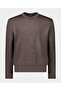 Men's Knitted Roundneck C.W.Wool Sweater - 5