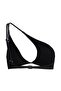 Black One-Shoulder Cut Out Detailed Bikini Top Tbess23Bu00032 - 8