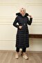 Women's Long Filled Inflatable Sports Jacket - 3
