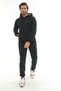 Hooded 3 Thread Winter Sweat Suit with Kangaroo Pocket - 3