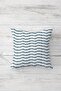 Zigzag Striped Geometric Concealed Zippered Throw Pillow Cover Seat Pillow Cover Set(4pcs) - 4