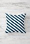 Zigzag Striped Geometric Concealed Zippered Throw Pillow Cover Seat Pillow Cover Set(4pcs) - 5
