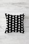 Triangle And Lines Patterned Hidden Zippered Throw Pillow Cover Sofa Pillow Cover Set(4pcs) - 4
