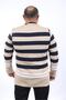 Men's Large Size T-Shirt Striped 22145-548 - 2