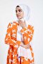 شال من الخيزران باللون الأبيض - 6